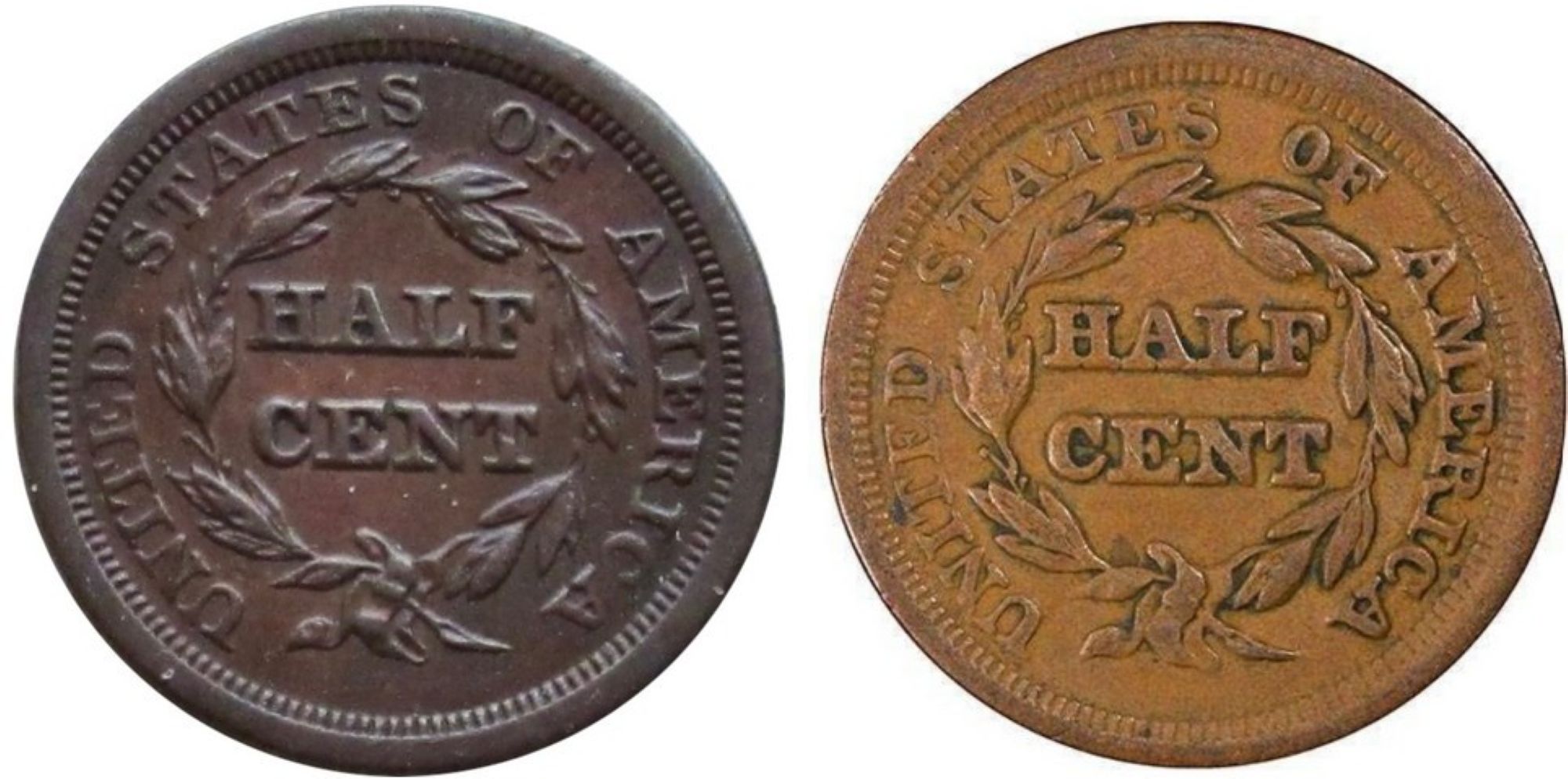 1850-1/2c-Braided-Hair-Half-Cent
